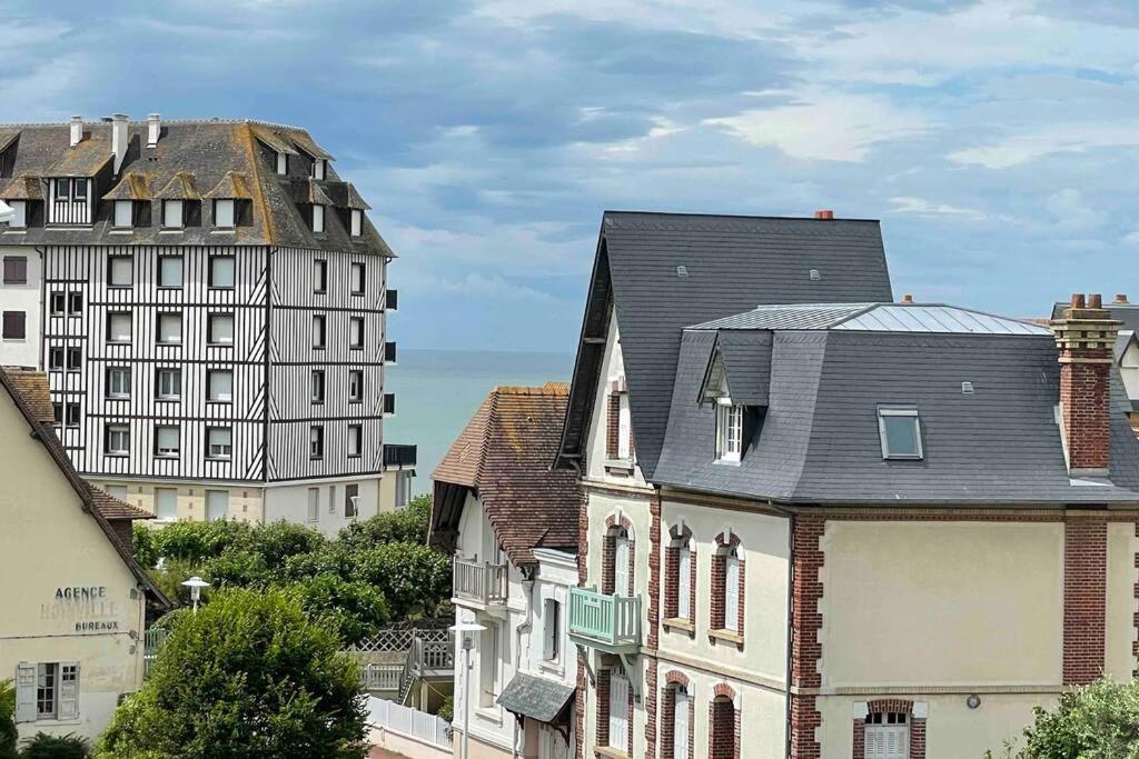 L'Oiseau Bleu Appt 2 Pieces , 150 M De La Plage Apartamento Blonville-sur-Mer Exterior foto