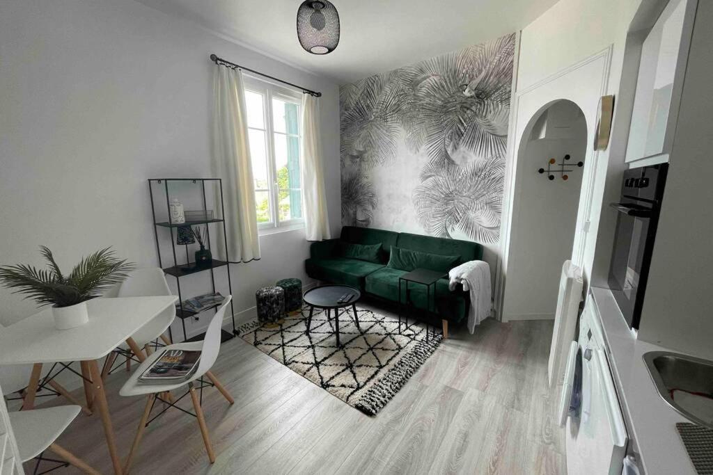 L'Oiseau Bleu Appt 2 Pieces , 150 M De La Plage Apartamento Blonville-sur-Mer Exterior foto